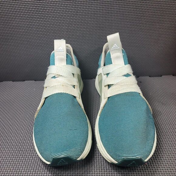 Womens Sz 7 Green Adidas Edge Lux Running Shoes - Picture 2 of 8